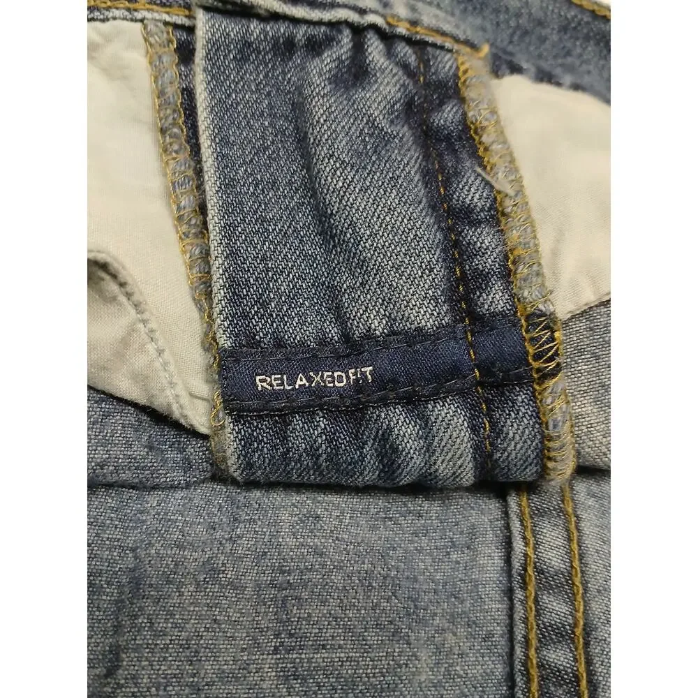 Nautica NSB3J (42x32) Relaxed  Straight Leg Blue Denim Jeans